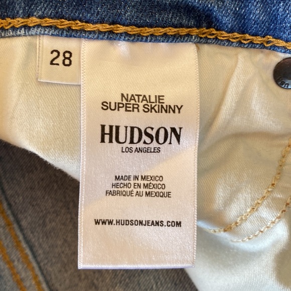Hudson skinny. Natalie ‘Mid Rise Size 28 - Picture 4 of 6